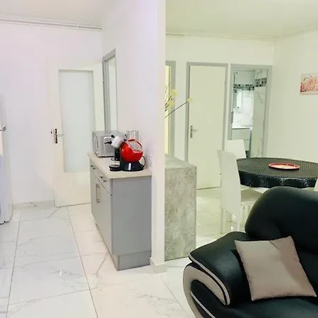 Apartment T3 Renove Avec Climatisation, Terrasse, Wifi, Ascenseur Et Parking A 2 Min Des Thermes - Fr-1-703-112